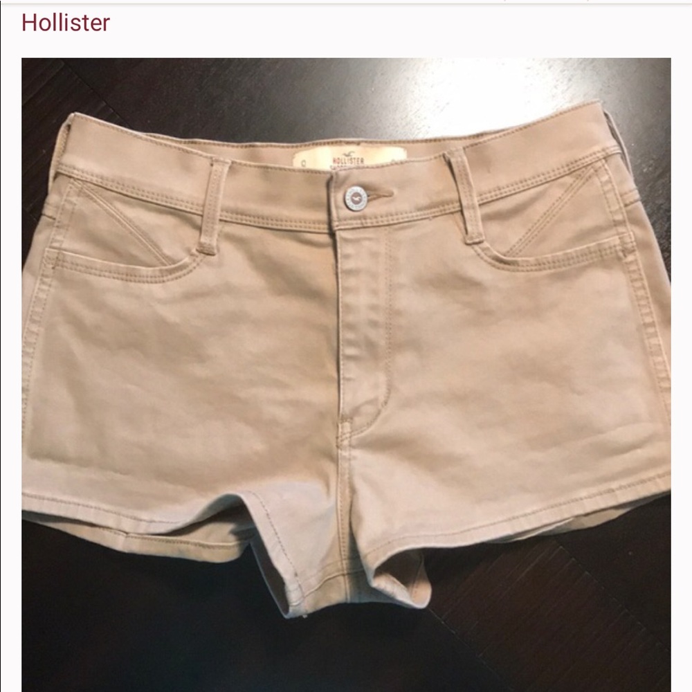 Hollister hi rise shortie shorts 9/29